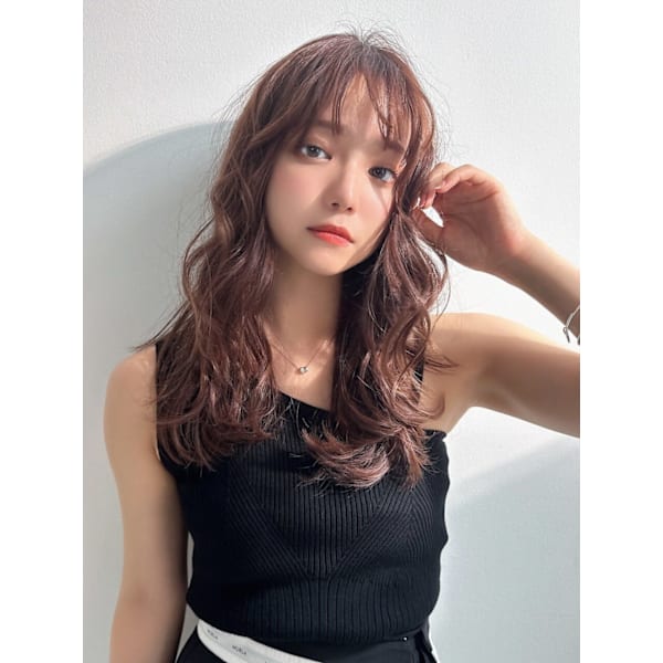 【人気★No1】 カット+潤い艶カラー+前処理プレックスTr¥5900