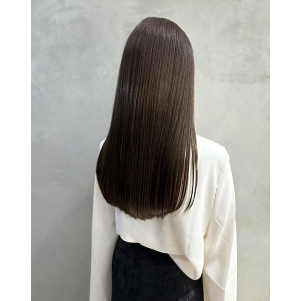 【☆人気no.3☆】カット＋艶カラー＋オージュアトリートメント￥15,785