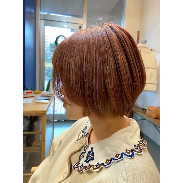 似合わせカット+髪質改善カラー