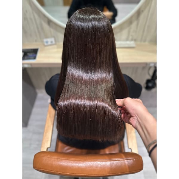 カット＋リタッチ艶カラー＋1STEPトリ＋スパ【￥7,150】