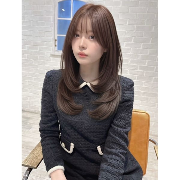 【ご新規人気No.2】ALICe似合わせ小顔カット+コテ巻き仕上げ　¥5700