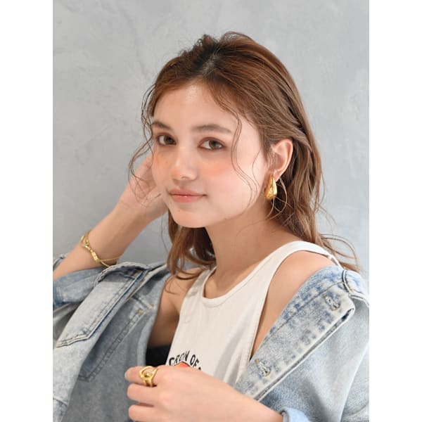 【ダメージ40％OFF】　カット×オーガニックカラー×マイクロバブル￥12000