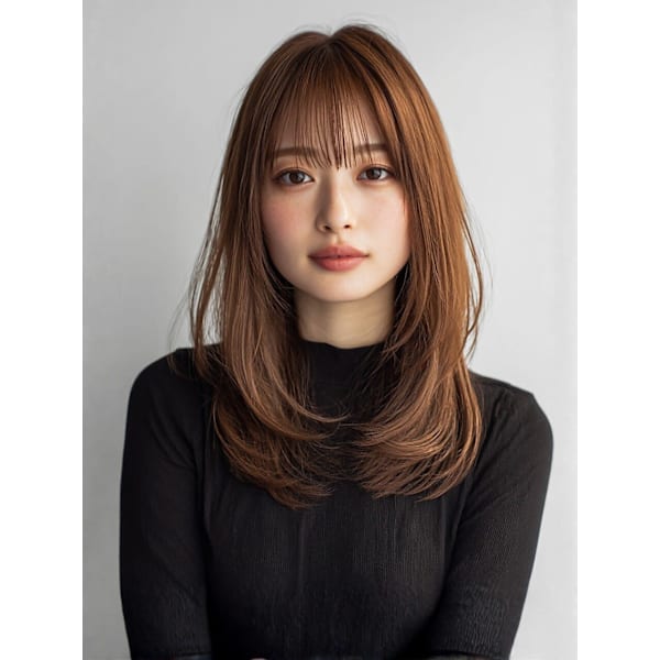 【人気No.1】カット+髪質改善カラー+3Step COTAトリートメント¥12,100