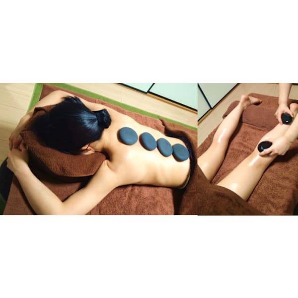 【冬と女性の方におすすめ♪】ホットストーン120分 お疲れと冷えたお身体に癒やしのぬくもりを…