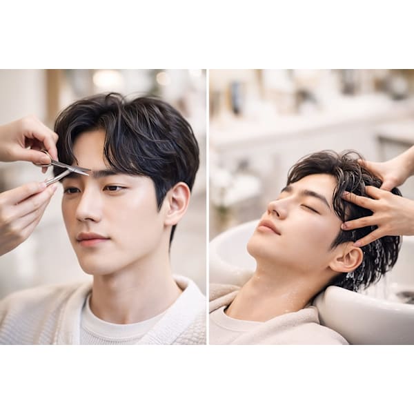 【楽天限定・新規】似合わせメンズカット＋眉カット付き