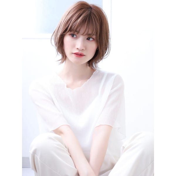 ◇平日限定◇カット+カラー+コートトリートメント￥9000