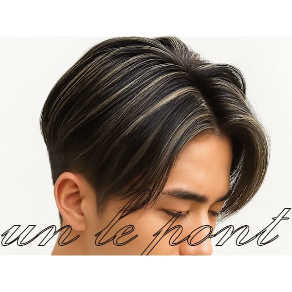 【メンズ限定★】カット＋ホワイトメッシュ（黄ばみ消しあり）10000