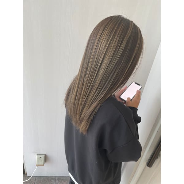 【新規限定】髪質改善カラー＋カット＋トリートメント  14100 →￥10,000