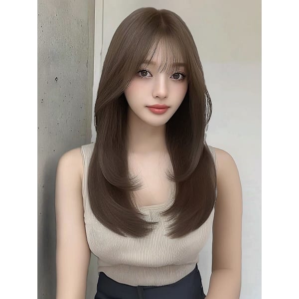 【伸ばし中の方】顔周りカット+AujuaTr+マイクロバブル ￥7700【初回～2回目まで利用可】