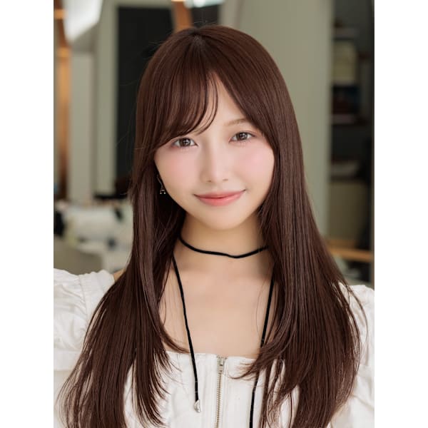 【☆高彩度カラー☆】カット+透明感カラ-(アディクシ-orイルミナ)¥8900