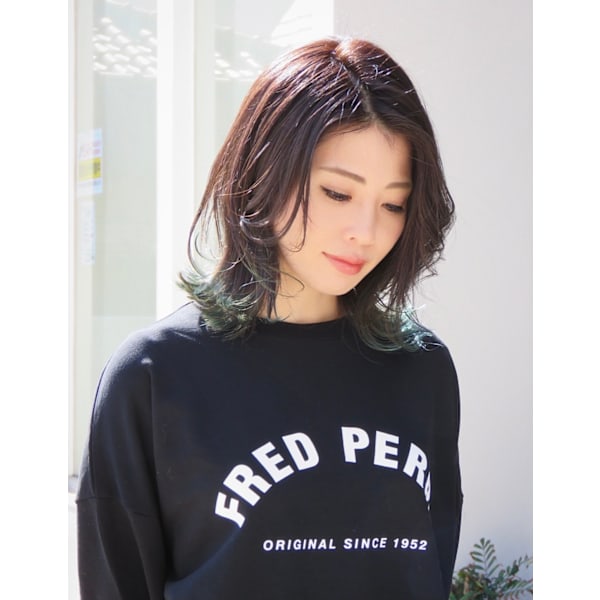 【人気No.1★メニュー】カット＋光彩カラー＋シェルパトリートメント