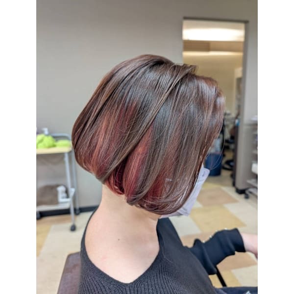 【ご新規様限定／-10歳若見え★】カット＋ケアカラー(REZO炭酸ケア付)