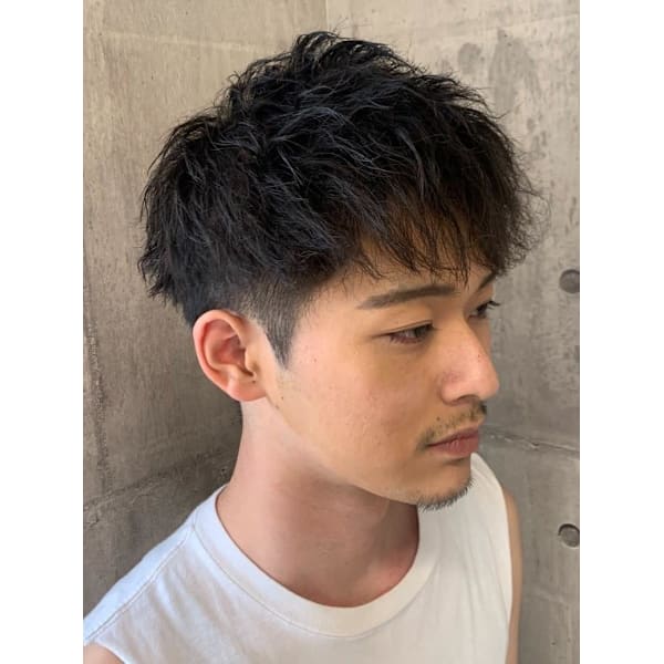 メンズカット+眉カット