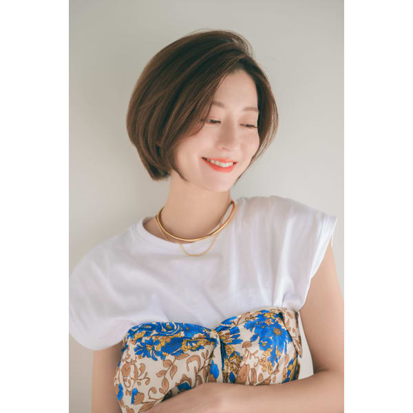 【平日限定】カット＋グレイリタッチカラー＋マイクロバブル/名古屋/栄￥7000