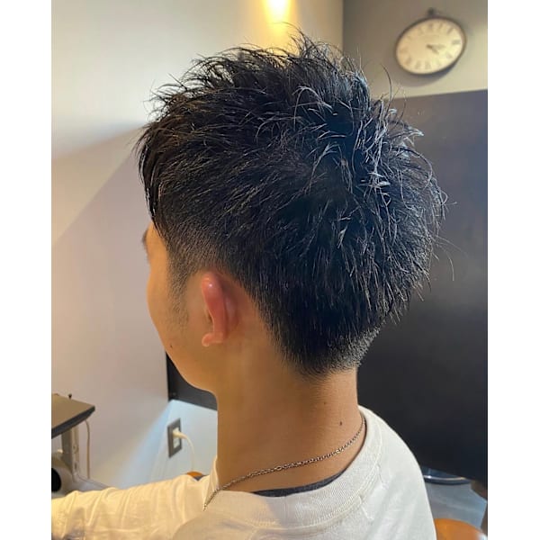 「marbb付き」[メンズ限定]カット+スパイラルツイストパーマ