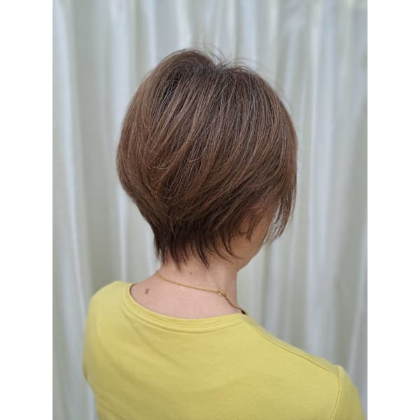 【新規限定】カット+白髪染め（リタッチ）+補修トリートメント３ステップ