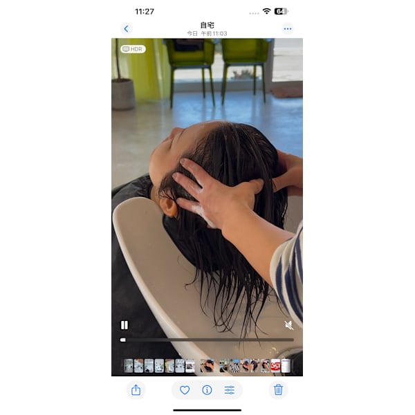 カット&ヘッドスパ