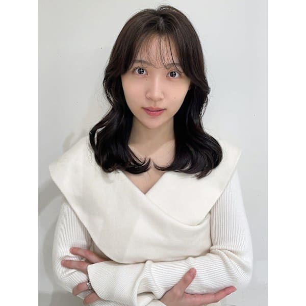 カット＋透明感カラー＋3Stepトリートメント　¥17,600→¥11,000