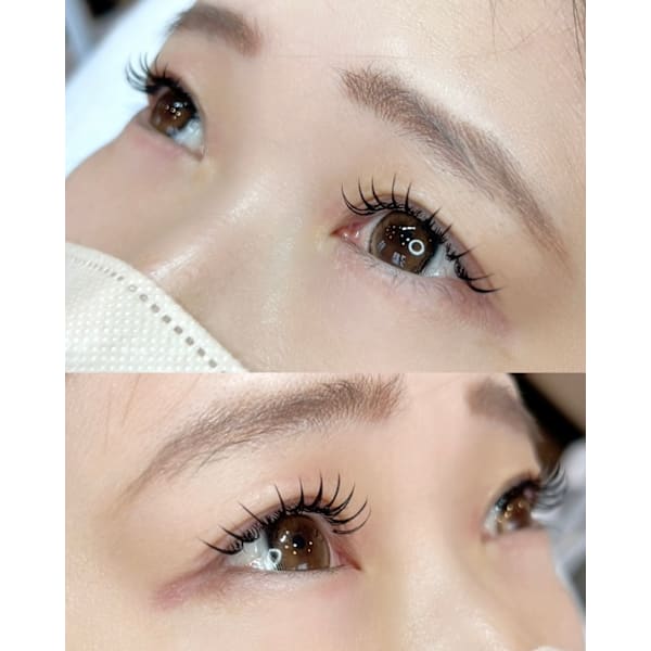 【OPEN記念】高持続！LEDパリエク（パーマ＋LEDエクステ80本）¥15,100→¥9,900