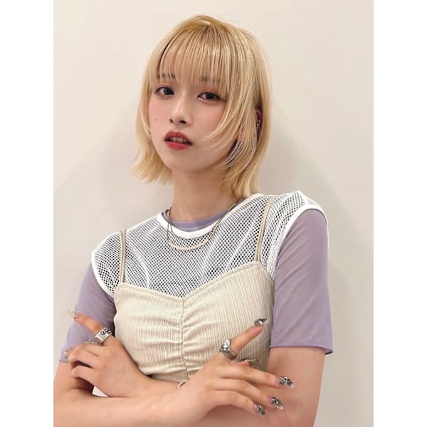 【木村咲花限定お試しメニュー】カット＋フルカラー￥6,600