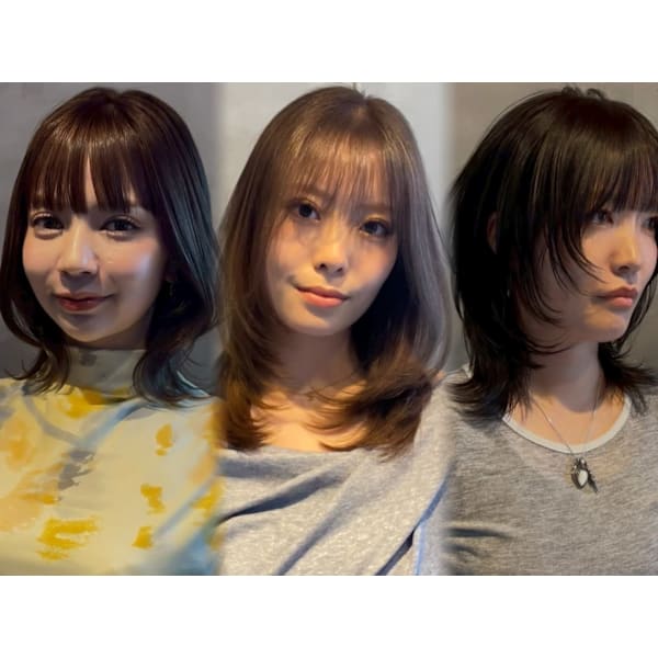 【平日限定】似合わせカット＋艶カラー＋システムトリートメント