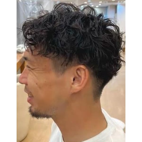 （30代～男性限定）カット＋パーマ＋カラー＋ヘッドスパ＋眉カット10999