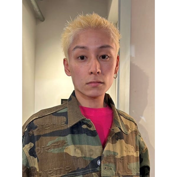 【平日限定 10％オフ】 メンズカット＋シングルカラー 13200円→11880円