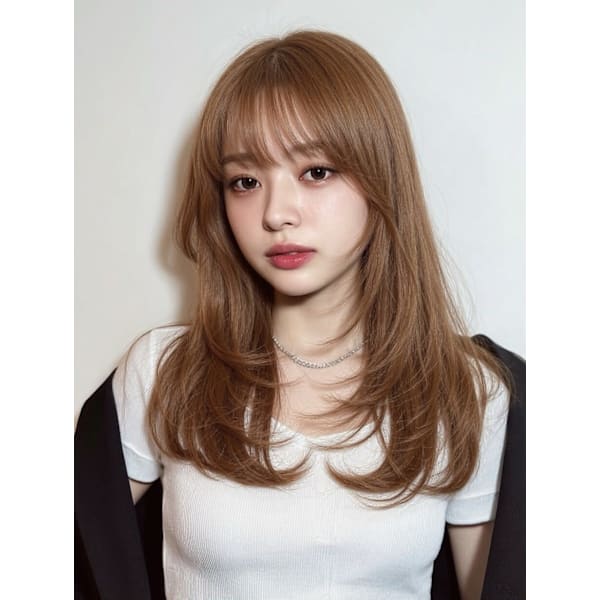 【人気NO.1】 カット+ケアカラー+超音波2stepハホニコTR　   ￥9900   (池袋)