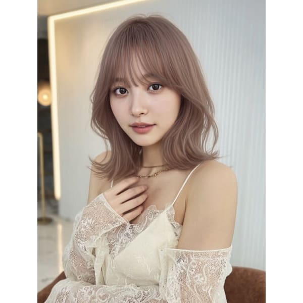 【人気NO.2】 カット+フルカラー+超音波3stepハホニコTR　   ￥8800 　(池袋)