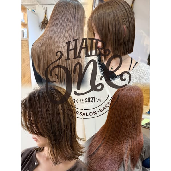 【学生応援プラン☆ブリーチなし】ダブルカラー+3stepトリートメント ￥13800→￥11800