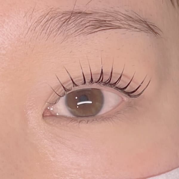 【芯から強化】まつげパーマ＋ブラックケラチンTR ¥6,000