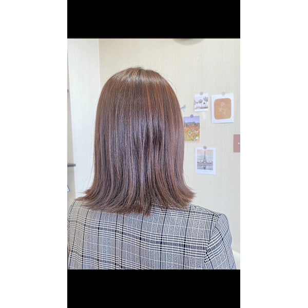 カット＋髪と頭皮に優しいカラー＋トリートメント