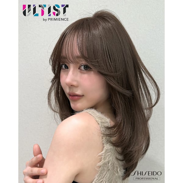 【新メニュー】水光肌アルティストカラー＋カット＋選べるTR ¥13000