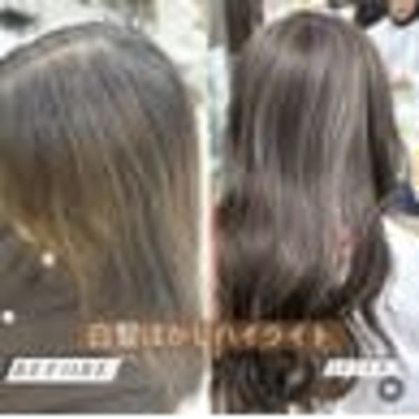 【40代からのEARTH特別価格】白髪ぼかしカラー8,580円（シャンプーブロー込）