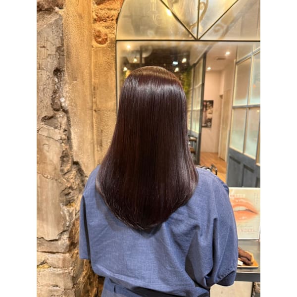 【梅川専用】【ご新規様限定】根元リタッチ＋艶カラー＋トリートメント