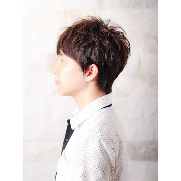 ■メンズ■縮毛矯正＋カット【こんなに変わる！！】 ￥14850～￥22000