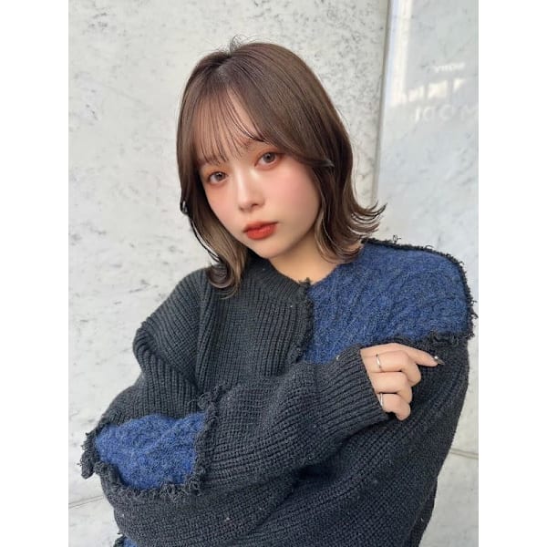 【人気No.1】カット＋髪質改善カラー＋ケラチンTR     　 ¥11500