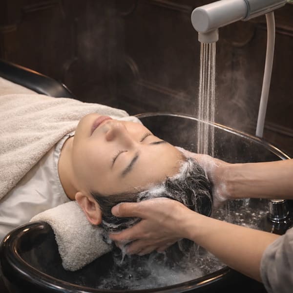 人気NO.1☆トリプルケア☆カット+お顔ケア+ヘッドスパのトリプルケアコース