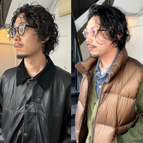 メンズカット＋パーマ＋marbb   [本町/心斎橋/堺筋本町]     ¥14850→¥11500