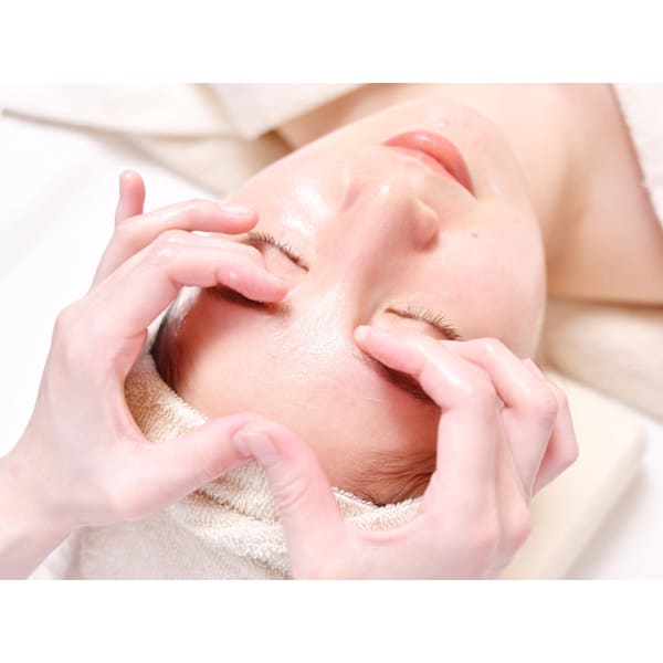 ●新規【小顔コルギ】首肩＋デコルテ＆肌悩み別再生マスク 70分