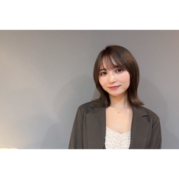 潤艶カラー+oggiottoトリートメント
