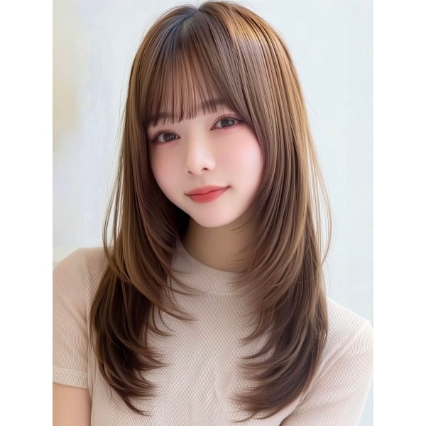 土曜＋￥550【骨格似合わせ】韓国風小顔カット＋1Stepトリートメント