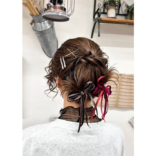 4時台ヘアセット