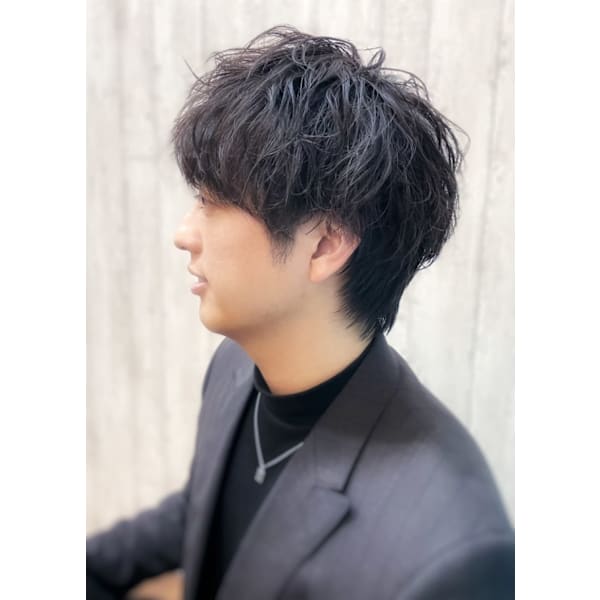 【お仕事終わりに】メンズカット＋マッサージ＋眉カット