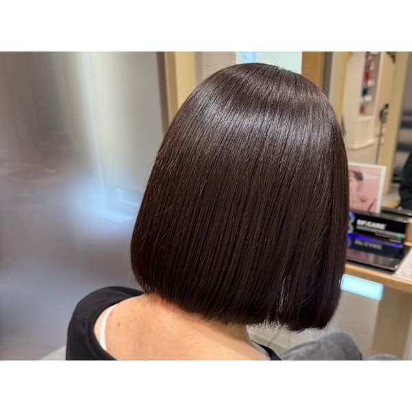 【＊髪質改善×縮毛矯正＊】カット＋美髪プレミアム矯正＋オージュアトリートメント