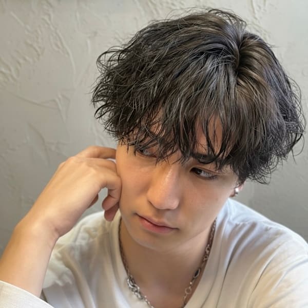 メンズカット＋眉カット ￥5,500