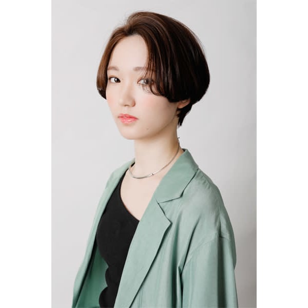 似合わせカット＋前髪クロスパーマ  ¥11,000