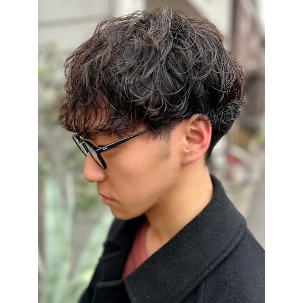 【お洒落men'sの為の】men'sカット+パーマ相談クーポン ¥9900~