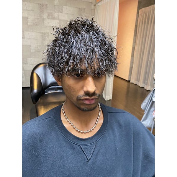 【特殊パーマ】メンズ波巻き、ツイストスパイラル¥12,500
