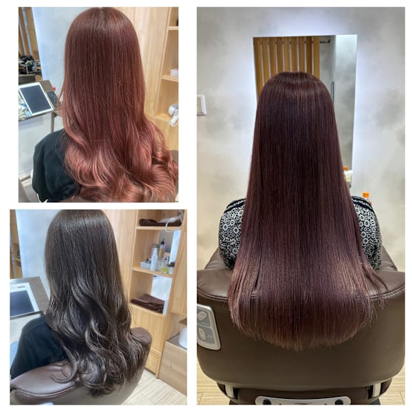 【毎月先着限定100名カシミアトリートメント￥0】カット＋エドルカラー＋カシミアトリートメント